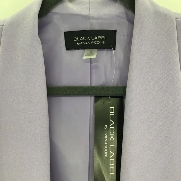 Evan Piccone 3/4 Sleeve Winged Collar Suit Jacket & Sheath Dress NWT Size 18 - Picture 10 of 14